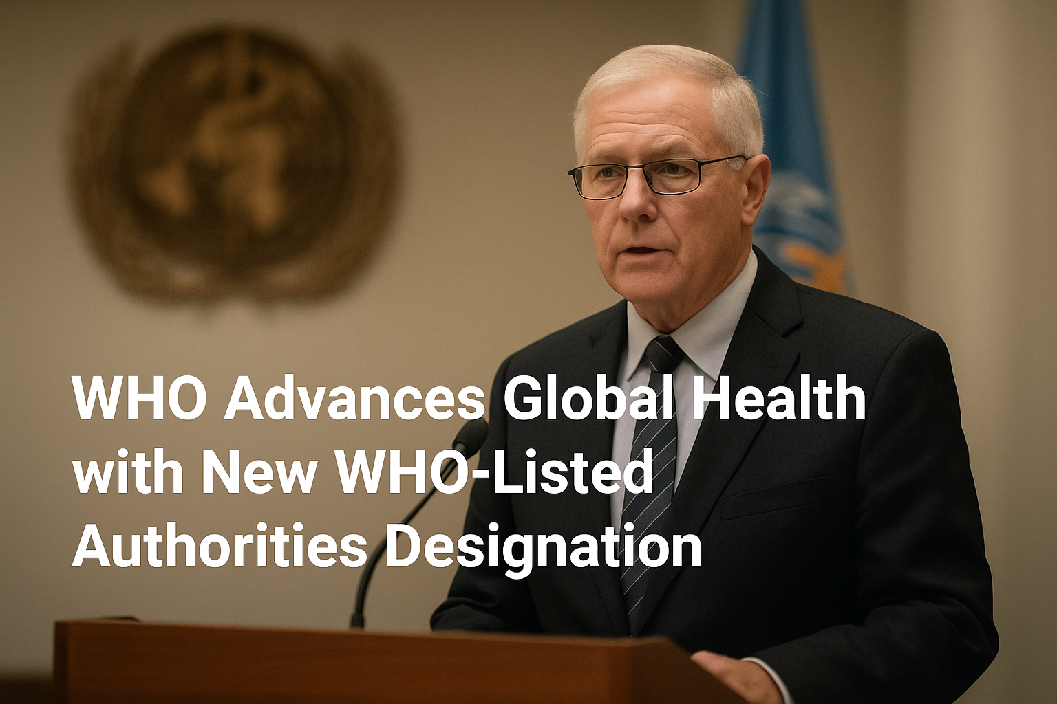 News photo for: WHO Advances Global Health with New WHO-Listed Authorities Designation